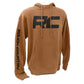Rough Country Hoodie | RC Topographical Sleeve | Saddle | MD