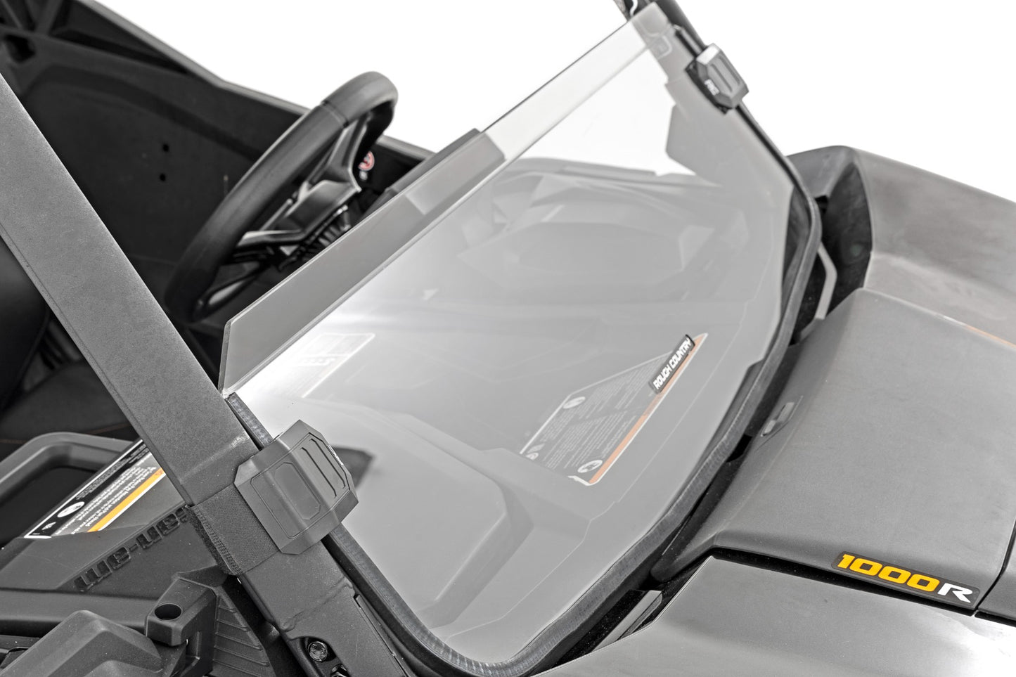 Half Windshield | Scratch Resistant | Can-Am Commander 1000R/Max