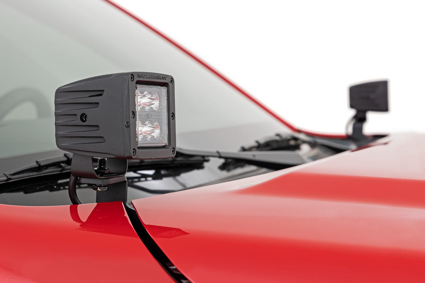 LED Light Kit | Ditch Mount | 2" Black Pair | White DRL | Nissan Frontier (22-24)