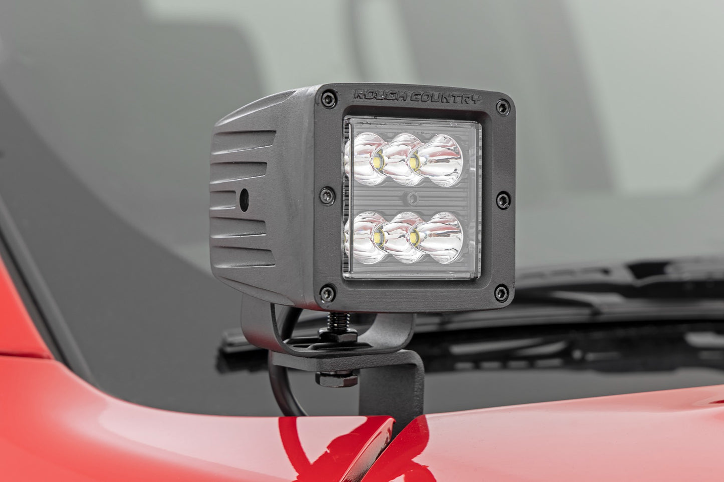 LED Light Kit | Ditch Mount | 2" Black Pair | White DRL | Nissan Frontier (22-24)