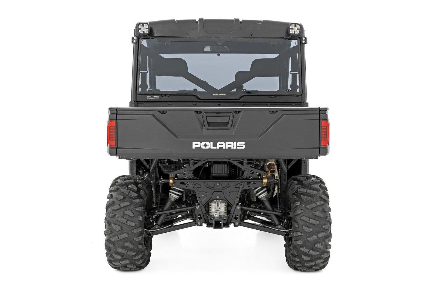 Tinted Rear Panel | Scratch Resistant | Polaris Ranger XP 1000