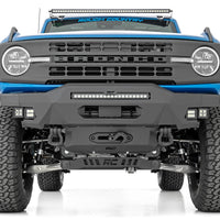 Front Bumper | Modular | Stubby Wings | Flood | Fog | Ford Bronco 4WD (21-24)