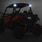 LED Light | Rear Mount | 2" Black Pair | Flood | Can-Am Maverick Sport
