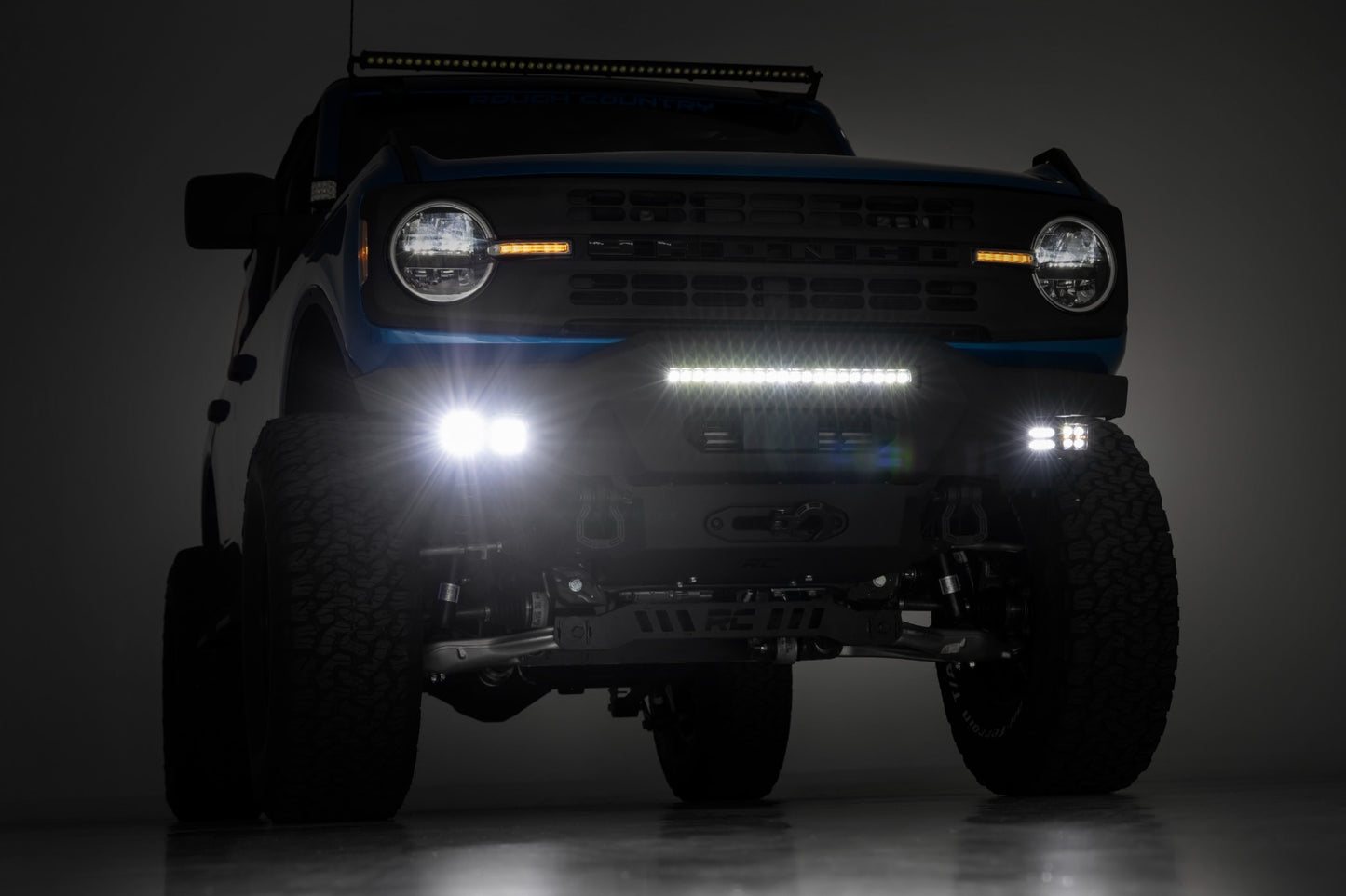 Front Bumper | Modular | Stubby Wings | Ford Bronco 4WD (2021-2024)