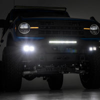 Front Bumper | Modular | Stubby Wings | DRL | Ford Bronco 4WD (2021-2024)
