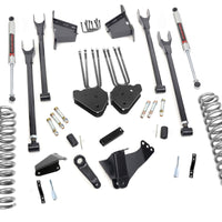 8 Inch Lift Kit | 4 Link | RR Blocks | M1 | Ford F-250/F-350 Super Duty (05-07)