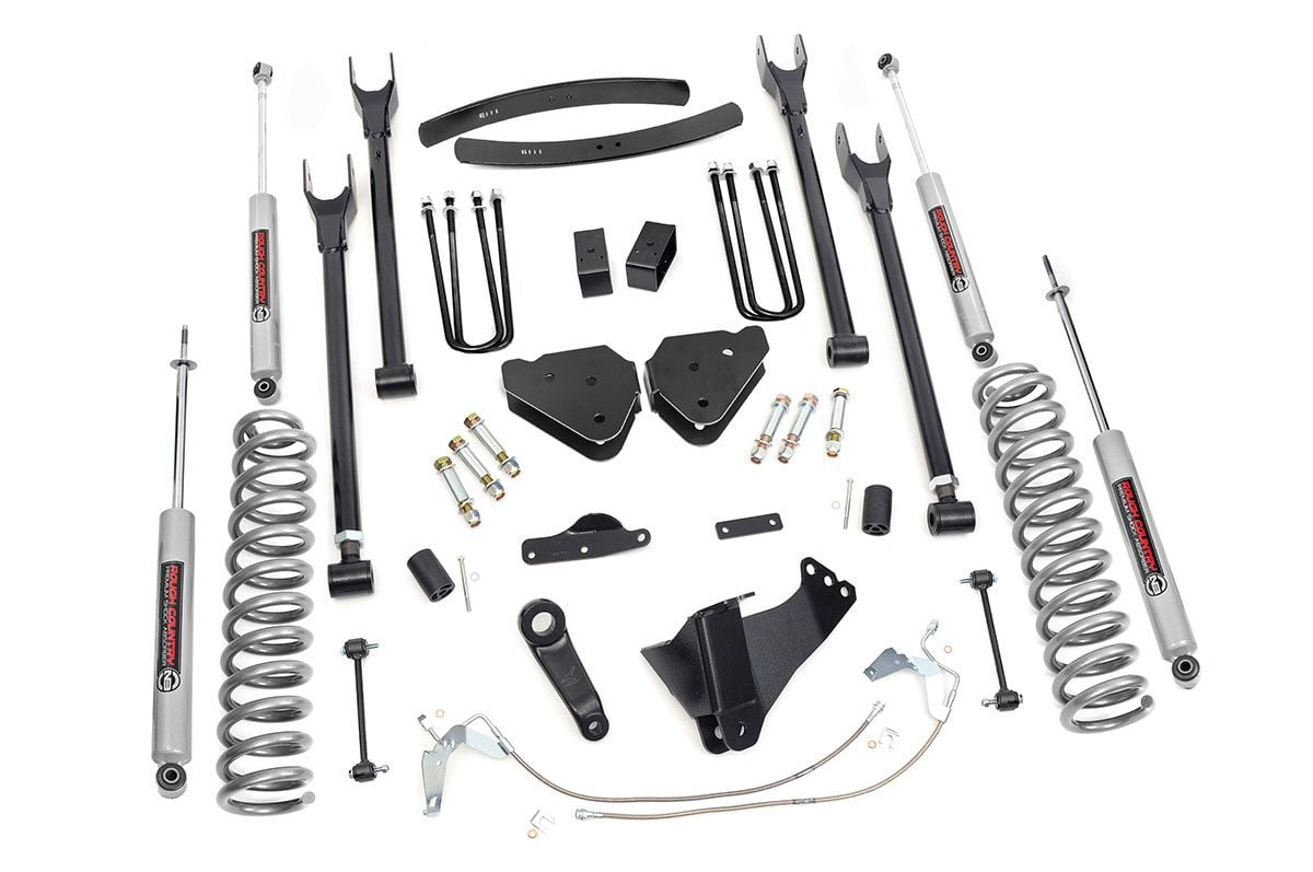 6 Inch Lift Kit | Diesel | 4 Link | Ford F-250/F-350 Super Duty 4WD (08-10)