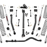 3.5 Inch Lift Kit | Adj Lower | FR D/S | Jeep Wrangler Unlimited 4WD (2024)