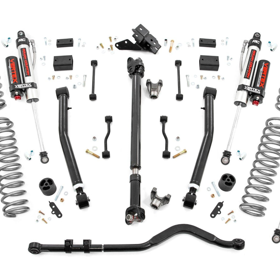 3.5 Inch Lift Kit | Adj LCA | FR D/S | Vertex | Jeep Wrangler Unlimited (2024)