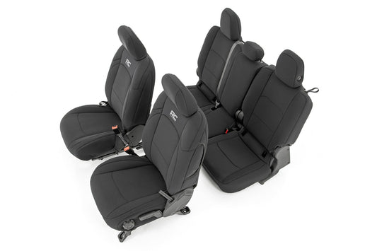 Seat Covers | Front and RR No Cup Holder | Jeep Gladiator JT 4WD (2020-2024)