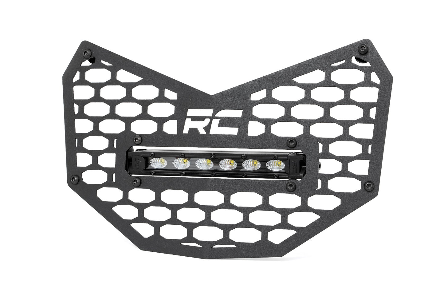 LED Light Kit | Grille Mount | 6" Black Slimline | Can-Am Maverick X3