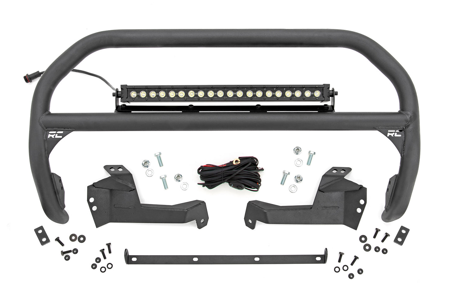 Nudge Bar | 20 Inch BLK DRL Single Row LED | Ford Bronco Sport 4WD (21-24)