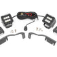 LED Light Kit | Ditch Mount | 2" Black Pair | Flood | Nissan Frontier (22-24)