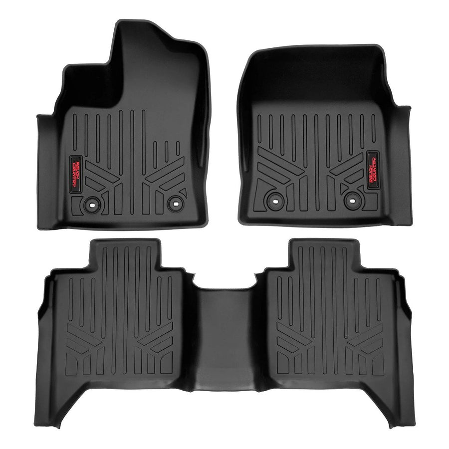 Floor Mats | FR & RR | CrewMax | Toyota Tundra 2WD/4WD (2022-2024)