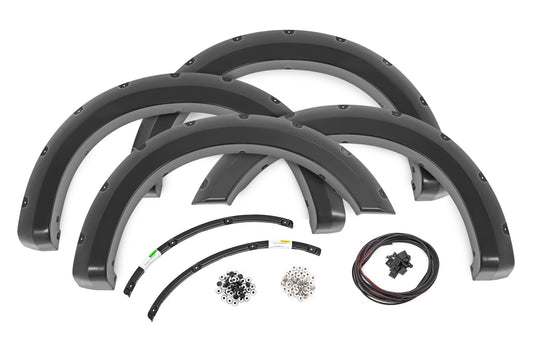 Pocket Fender Flares | YZ Oxford White | Ford F-250/F-350 Super Duty (23-24)