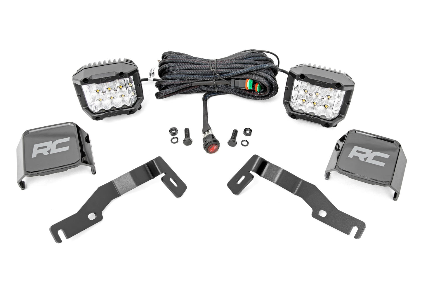 LED Light Kit | Ditch Mount |  3" OSRAM | Wide | Toyota Tacoma 2WD/4WD (2024)
