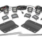 LED Light Kit | Fog Mount | Triple 2" Black Pair | Flood | Ford Bronco (21-24)