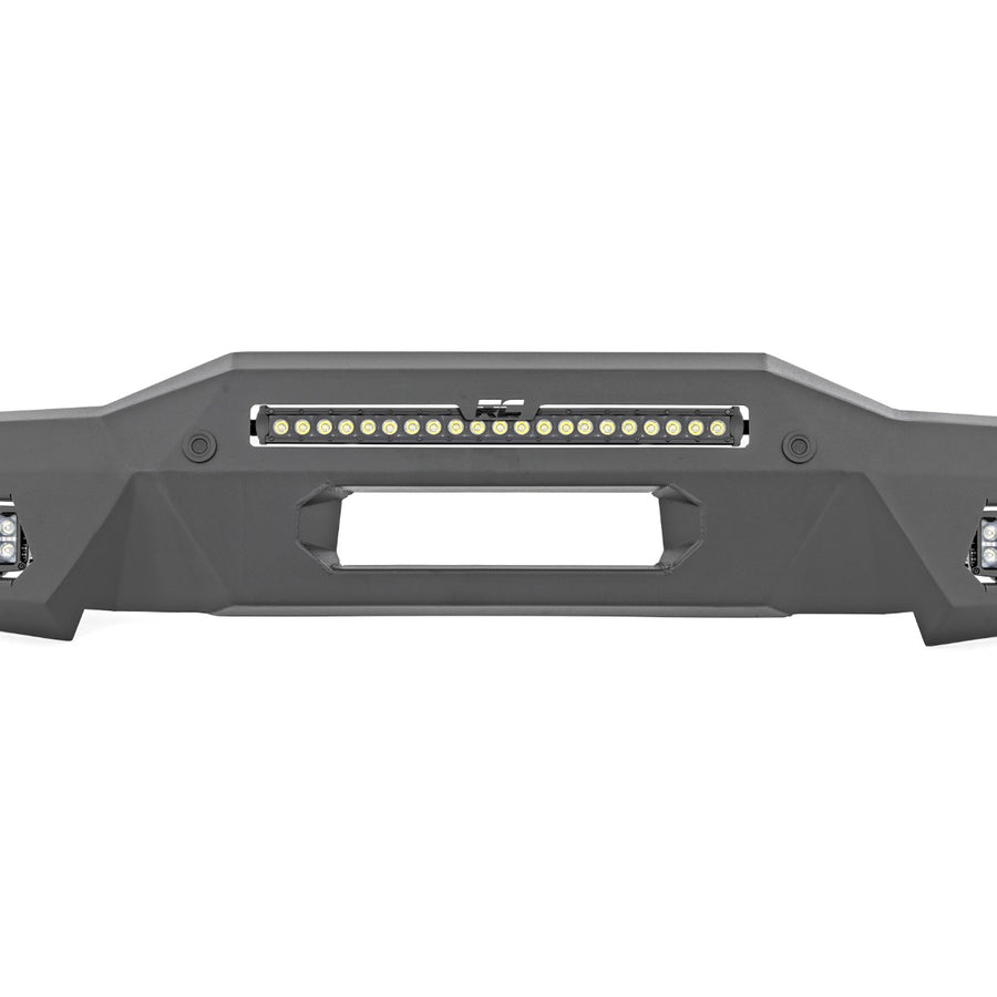 Front Bumper | Modular | Stubby Wings | Amber DRL | Ford Bronco 4WD (21-24)