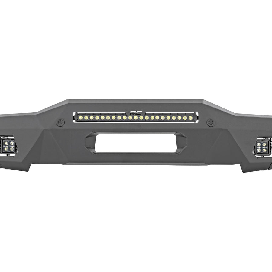 Front Bumper | Modular | Full Wings | Amber DRL | Ford Bronco 4WD (2021-2024)