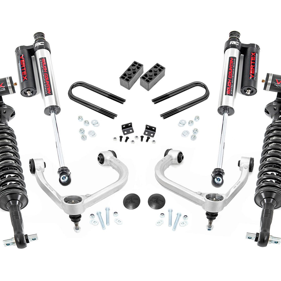 3 Inch Lift Kit | Fabbed UCA | Vertex | Ford F-150 4WD (2021-2024)