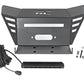 Winch Plate | 10" Black Slimline | Honda Pioneer 520