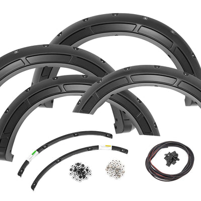 Defender Pocket Fender Flares | PQ Race Red | Ford F-250/F-350 Super Duty (23-24)