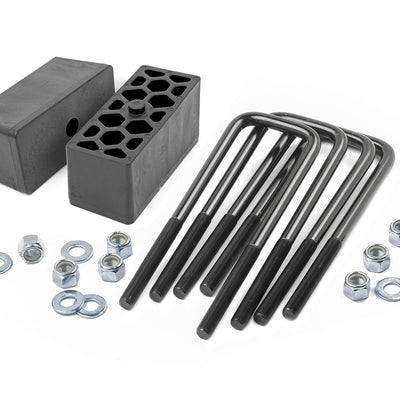 2.5 Inch Block & U-Bolt Kit | Chevy/GMC 1500 Truck 2WD/4WD