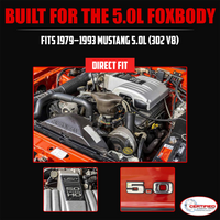 Stainless Shorty Headers – 1979–1993 Mustang 5.0L with Upgraded Copper Gaskets