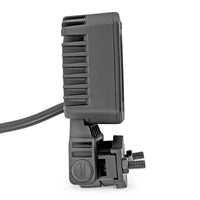 Black Series LED Light Pair | 2 Inch | Flood | Swivel Mount