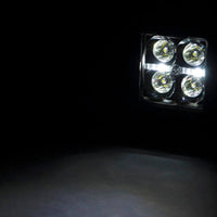 2 Inch Black Series LED Light Pods |  Flush Mount | Cool White DRL