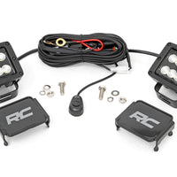 2 Inch Black Series LED Light Pods  | Pair | Flood