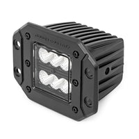 2 Inch Black Series LED Light Pods  | Pair | Flood | Flush Mount