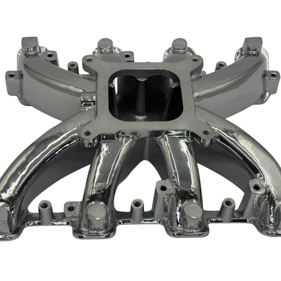 Polished Single Plane Intake Manifold – LS3 L92 Rect Port