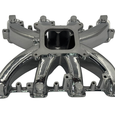 Polished Single Plane Intake Manifold – LS3 L92 Rect Port