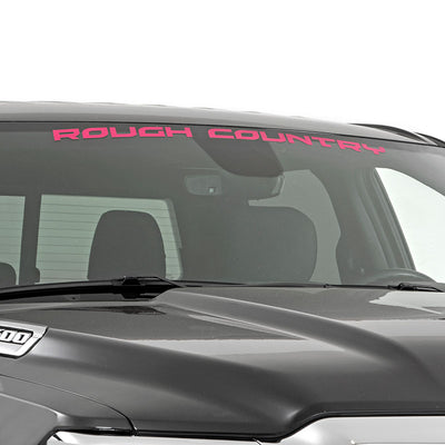 Rough Country Decal | 3.6 Inch x 35 Inch | Pink