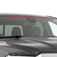 Rough Country Decal | 3.6 Inch x 35 Inch | Red
