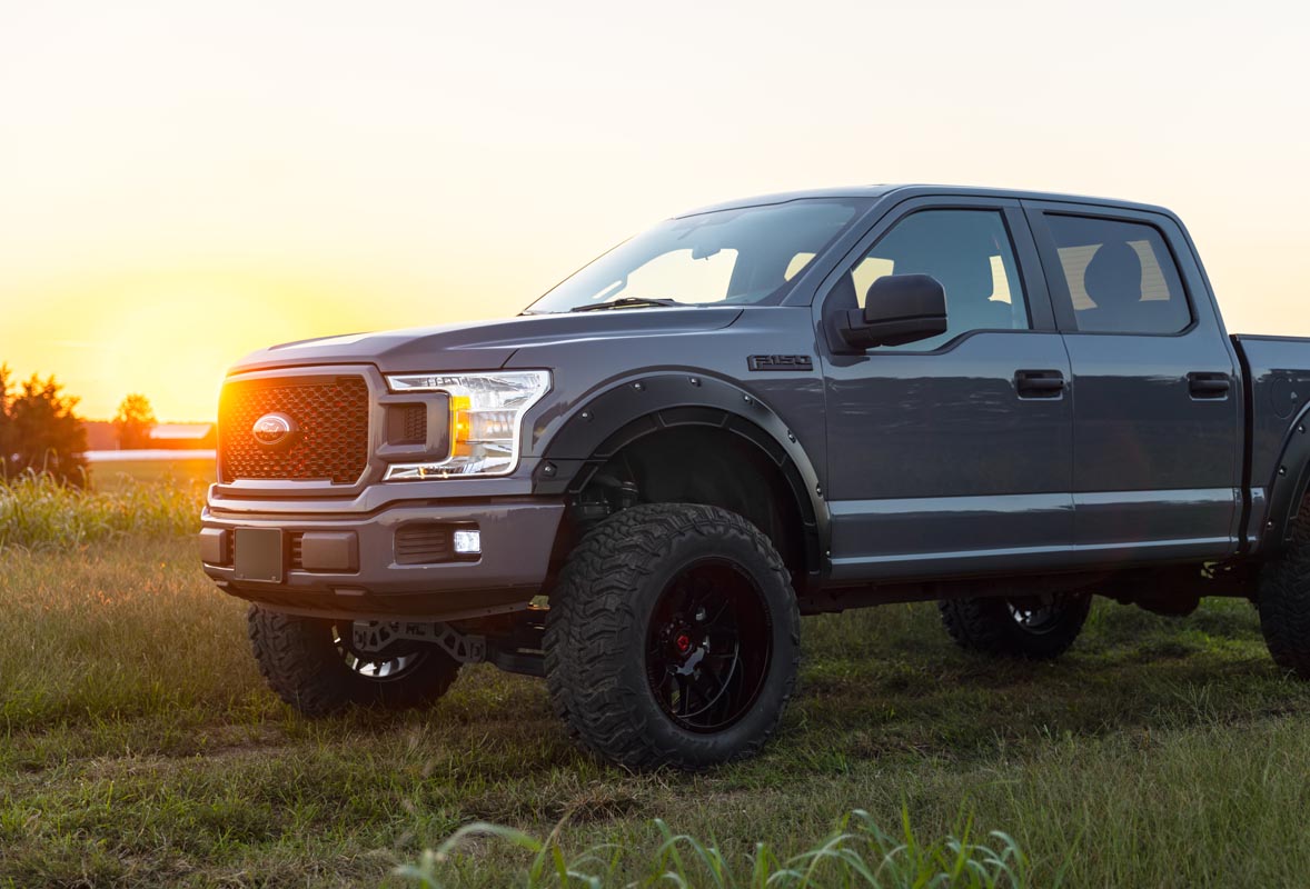 Fender Flares | Defender | G1 Absolute Black | Ford F-150 2WD/4WD (2015-2020)