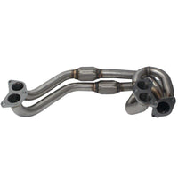 Subaru EJ Exhaust Header for WRX STI Legacy GT 2002–2013 Polished Stainless