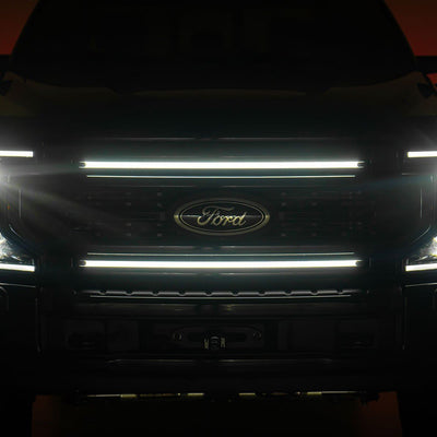 LED Light Kit | Grille Mount | 30 Inch DRL | Ford F-250/F-350 Super Duty (17-22)
