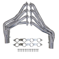 Ceramic Coated LS Swap Long Tube Headers for 1973–1987 Chevy GMC C10 K10 Square Body Trucks and 1988–1991 Blazer Jimmy Suburban 2WD 4WD with MLS Gaskets by Certified Automotive Experts
