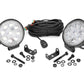 4 Inch Chrome Series LED Light | Round | Pair
