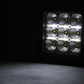 4 Inch Chrome Series LED Light Pods | Square | White DRL | Pair
