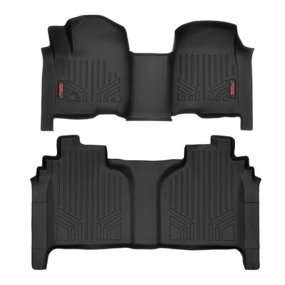 Floor Mats | FR & RR | OV Hump | Crew | Chevy/GMC 1500/2500HD/3500HD (19-24)
