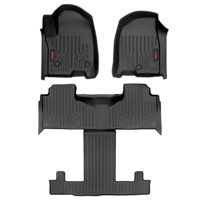 Floor Mats | FR & RR | FR/RR Bucket | Chevy/GMC Tahoe/Yukon 2WD/4WD (21-24)