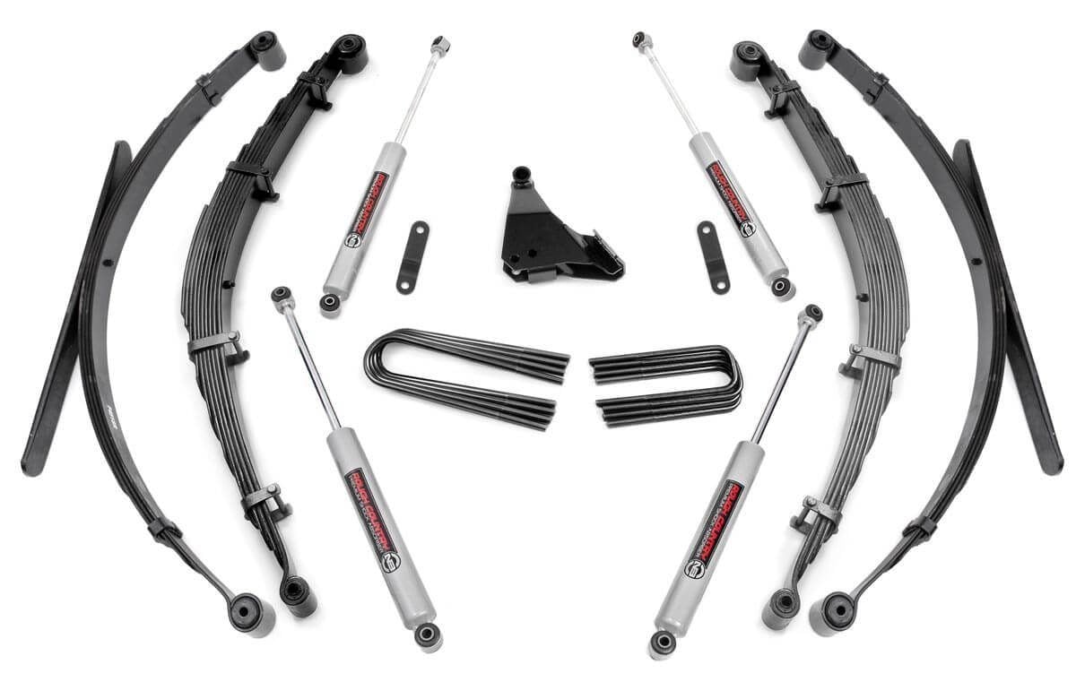 4 Inch Lift Kit | Rear Springs | Ford F-250/F-350 Super Duty 4WD (1999-2004)