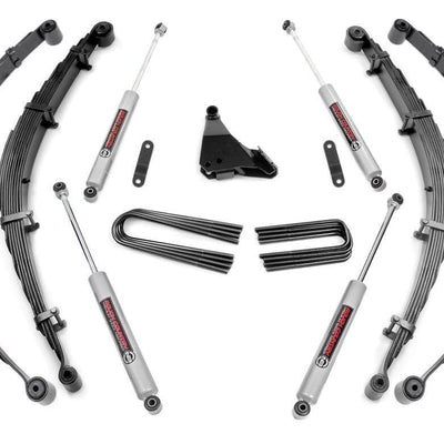 4 Inch Lift Kit | Rear Springs | Ford F-250/F-350 Super Duty 4WD (1999-2004)