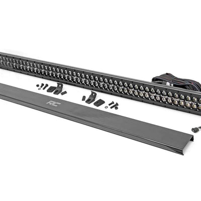 50 Inch Black Series LED Light Bar | Dual Row | Amber DRL