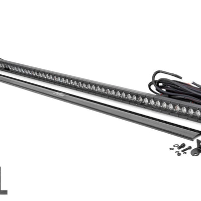 50 Inch Black Series LED Light Bar | Single Row | Cool White DRL