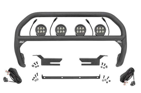 Nudge Bar | 3.5 Inch Round Led (x4) | Ford Bronco 4WD (2021-2024)