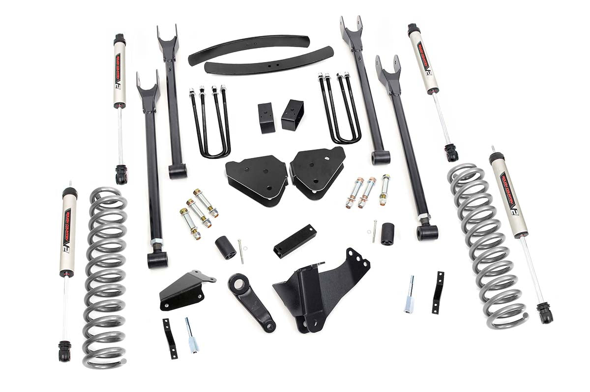 6 Inch Lift Kit | Diesel | 4 Link | No OVLDS | V2 | Ford F-250/F-350 Super Duty (05-07)